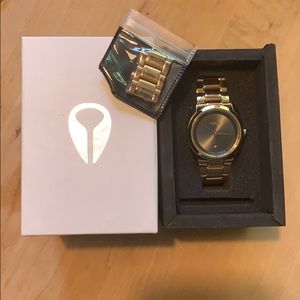 NWT Rose Gold Nixon Watch